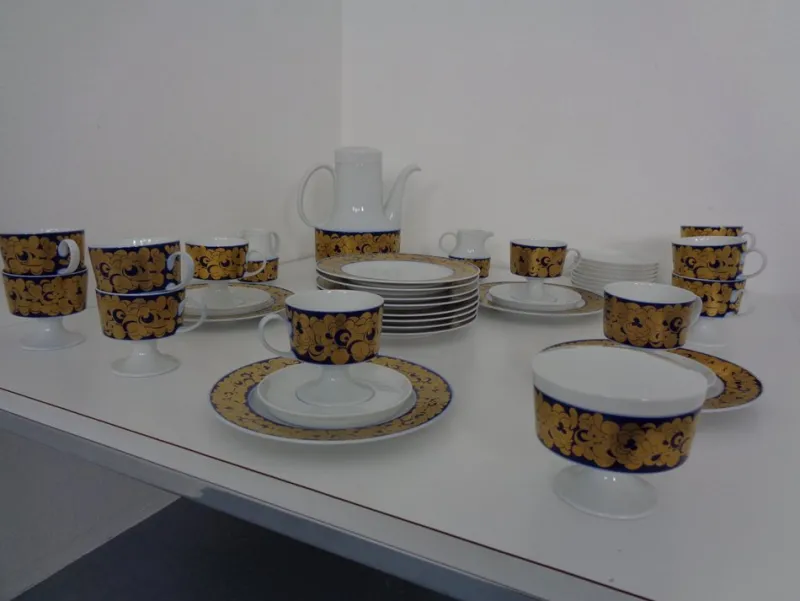 Pamono Coffee Service for 12 People by Tapio Wirkkala for Rosenthal, 1960s, Set of 42