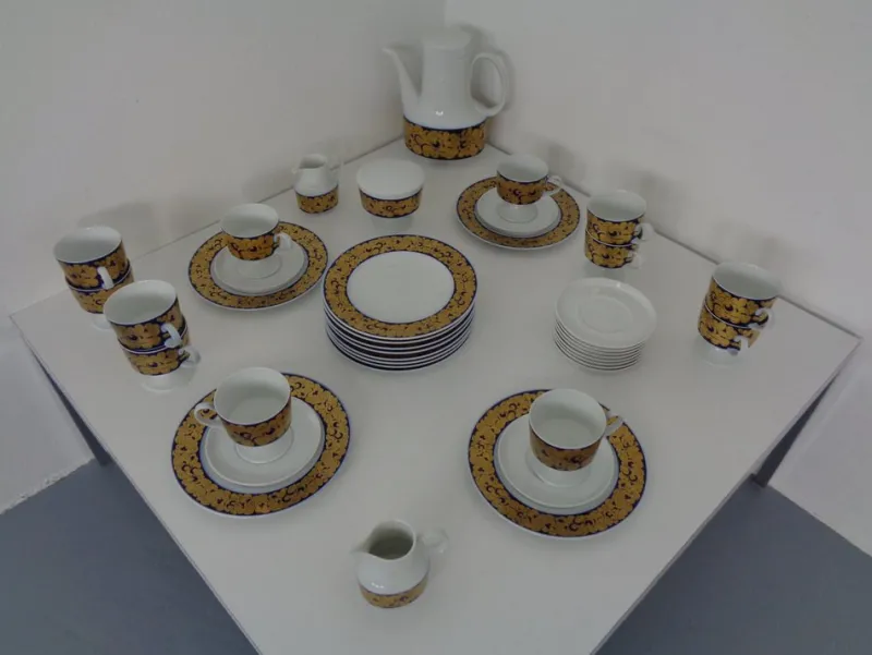 Pamono Coffee Service for 12 People by Tapio Wirkkala for Rosenthal, 1960s, Set of 42