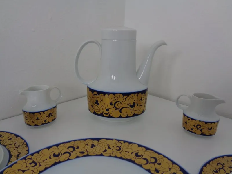 Pamono Coffee Service for 12 People by Tapio Wirkkala for Rosenthal, 1960s, Set of 42