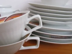 Pamono Coffee Service from Bareuther Waldsassen Bavaria, 1970s, Set of 20><noscript><img width=