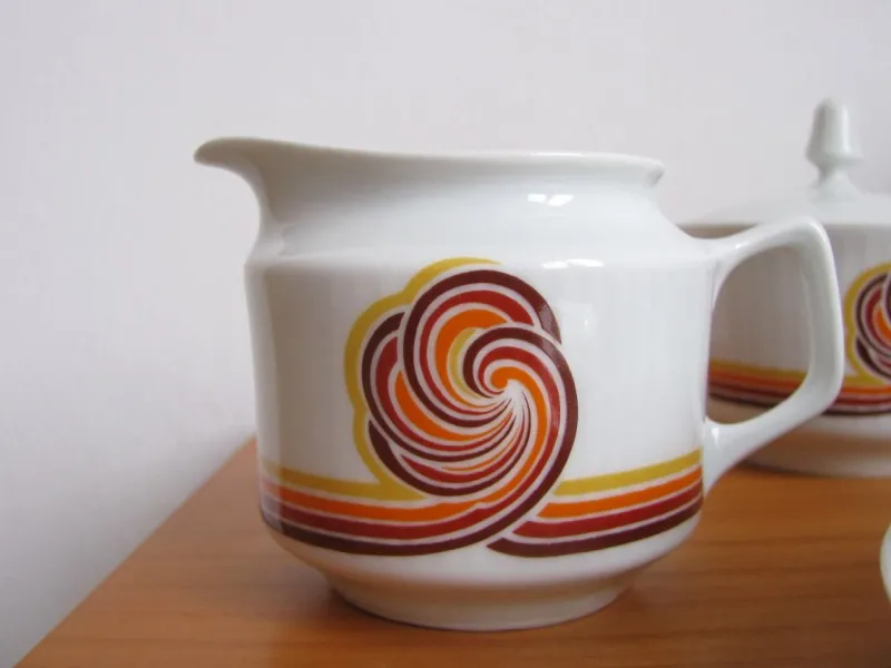 Pamono Coffee Service from Bareuther Waldsassen Bavaria, 1970s, Set of 20> Coffee & Tea Service