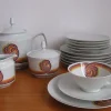 Pamono Coffee Service from Bareuther Waldsassen Bavaria, 1970s, Set of 21> Coffee & Tea Service