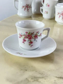 Outlet Pamono Coffee Service from Bareuther Bavaria, Germany, 1980s, Set of 15