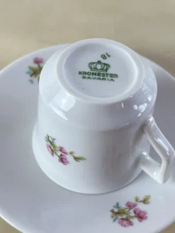 Outlet Pamono Coffee Service from Bareuther Bavaria, Germany, 1980s, Set of 15