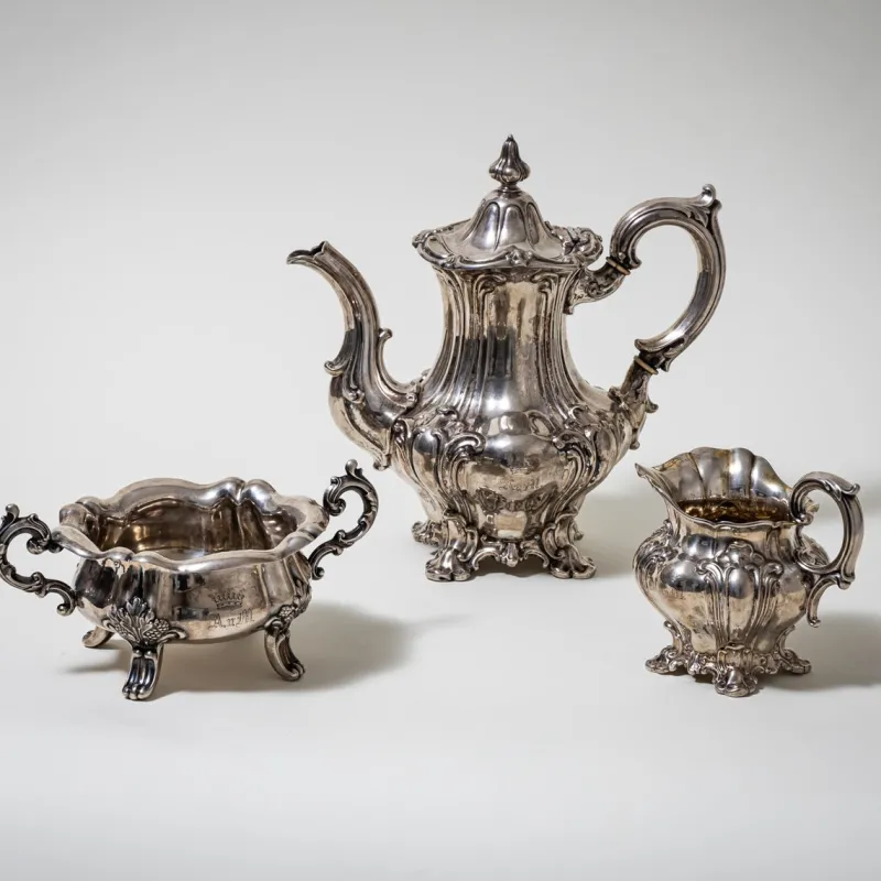 Discount Pamono Coffee Service from the Estate of Anna von Maunitz, Set of 3