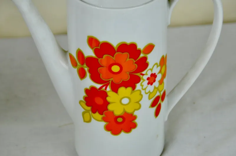 Pamono Coffee Set from Bavaria Seltmann Weiden, 1960s, Set of 17> Coffee & Tea Service