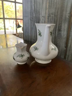 Pamono Coffee Set from Bavaria Seltmann Weiden, 1960s, Set of 2><noscript><img width=