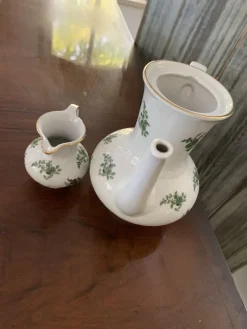 Pamono Coffee Set from Bavaria Seltmann Weiden, 1960s, Set of 2><noscript><img width=