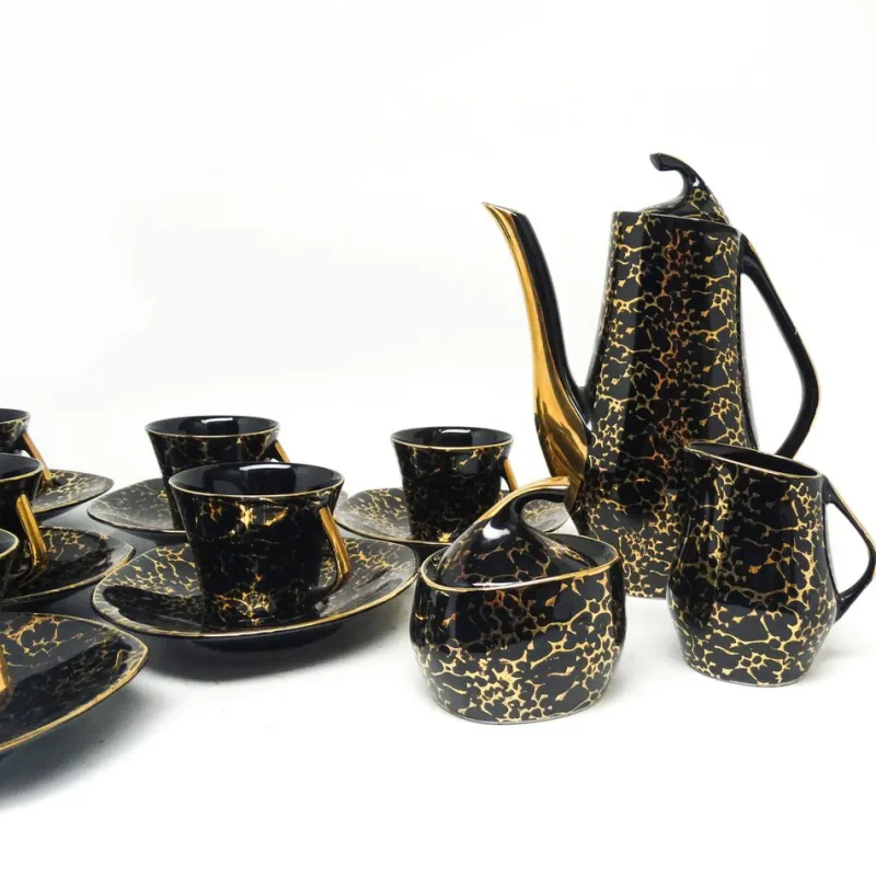 Pamono Coffee Set Iza from J. September, Chodzież, Poland, 1960s> Coffee & Tea Service