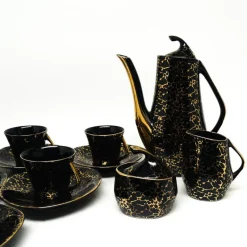Pamono Coffee Set Iza from J. September, Chodzież, Poland, 1960s><noscript><img width=