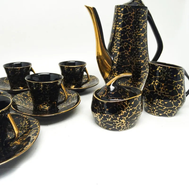 Pamono Coffee Set Iza from J. September, Chodzież, Poland, 1960s> Coffee & Tea Service