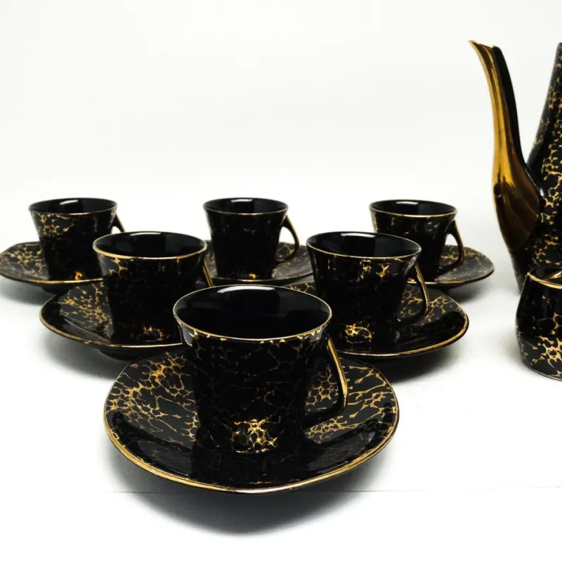 Pamono Coffee Set Iza from J. September, Chodzież, Poland, 1960s> Coffee & Tea Service