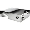 Pamono Coffee Table in Mirror Polished Stainless Steel by Barberini & Gunnell> Tables