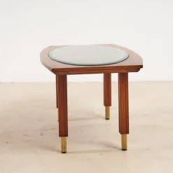 Pamono Coffee Table with Glass Top, 1970s> Coffee & Side Tables