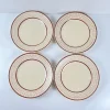 Pamono Colmar Dinner Plates from Longchamp, 1930s, Set of 4> Dinner Plates & Bowls