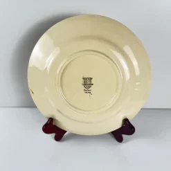 Pamono Colmar Dinner Plates from Longchamp, 1930s, Set of 4><noscript><img width=