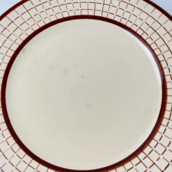 Pamono Colmar Dinner Plates from Longchamp, 1930s, Set of 4><noscript><img width=