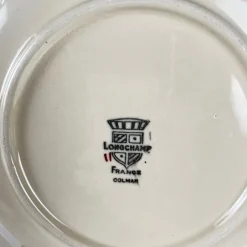 Pamono Colmar Dinner Plates from Longchamp, 1930s, Set of 6><noscript><img width=