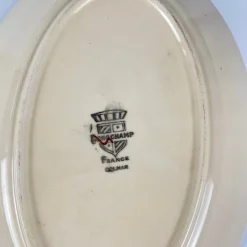 Pamono Colmar Trays with Geometric Patterns from Longchamp, 1930s, Set of 2><noscript><img width=