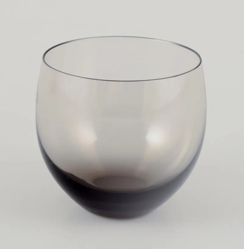 Hot Pamono Colored Water Glasses by Moser for Karlsbad, Czech Republic, 1940s, Set of 5