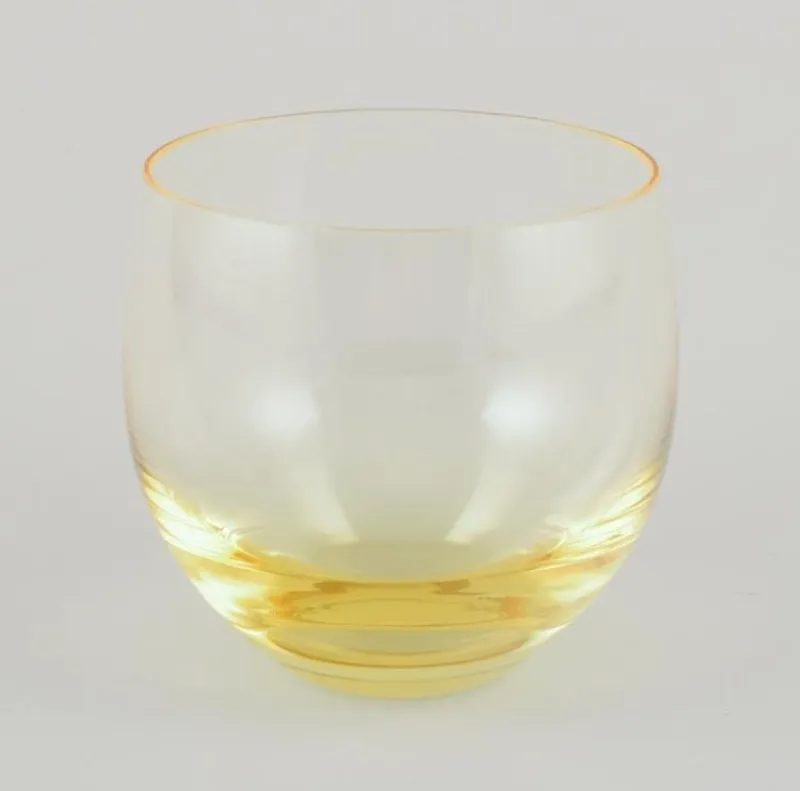 Hot Pamono Colored Water Glasses by Moser for Karlsbad, Czech Republic, 1940s, Set of 5