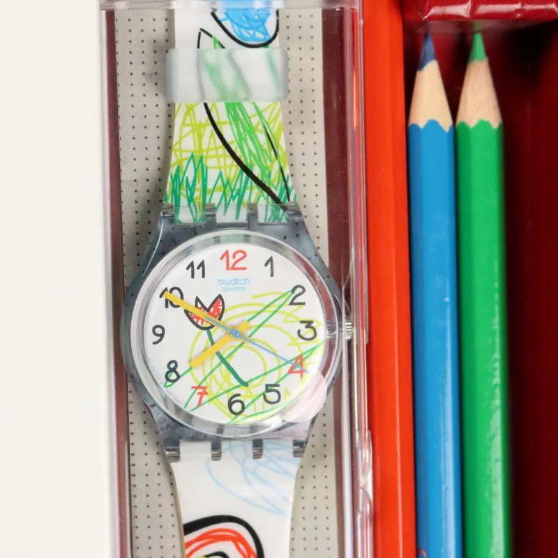 Pamono Colours Swatch Watches, Set of 4> Watches