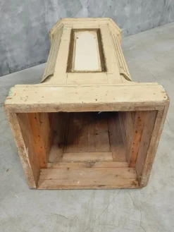 Best Pamono Column Church Column Wooden Pedestal, 1890s