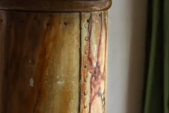 Pamono Column in Wood with Marble Effect><noscript><img width=