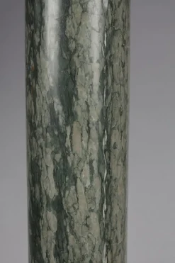 Pamono Columns in Green Estours Marble and Light Green Base, 1900, Set of 2><noscript><img width=