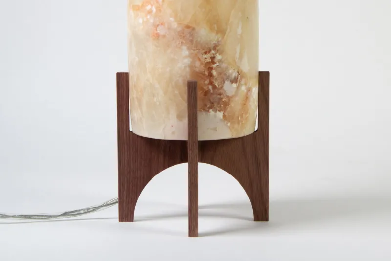 Pamono Comet Classic Amber Table Lamp by Material Lights> Table Lamps
