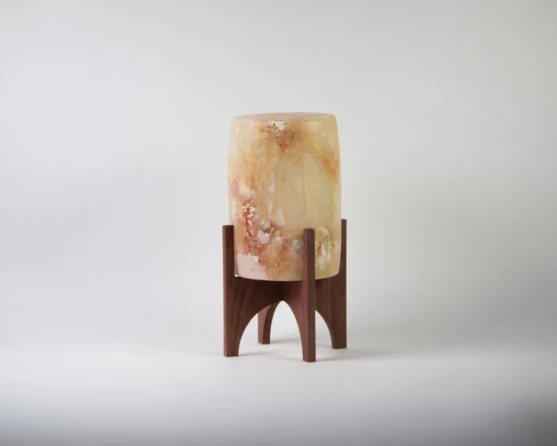 Pamono Comet Classic Amber Table Lamp by Material Lights> Table Lamps