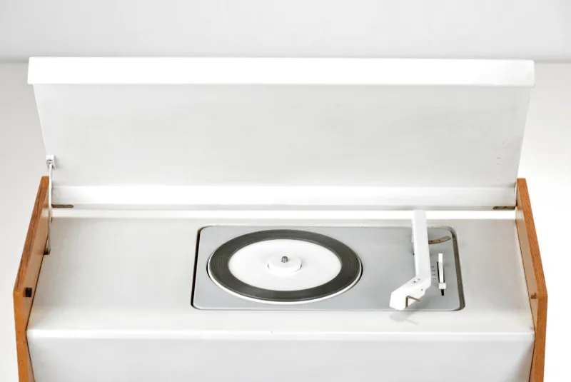 Pamono Compact Device - Atelier 11 + Box L 11 by Dieter Rams for Braun Ag, Germany, 1961, Set of 2> Electronics
