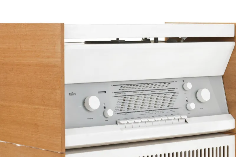 Pamono Compact Device - Atelier 11 + Box L 11 by Dieter Rams for Braun Ag, Germany, 1961, Set of 2> Electronics