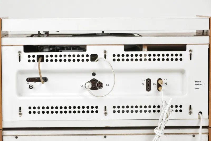 Pamono Compact Device - Atelier 11 + Box L 11 by Dieter Rams for Braun Ag, Germany, 1961, Set of 2> Electronics