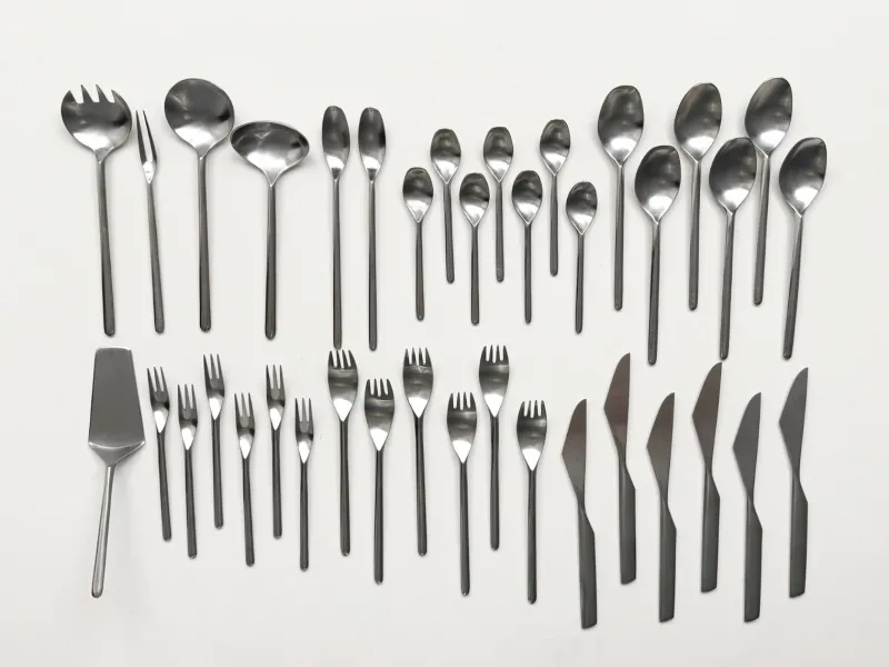 Clearance Pamono Composition Cutlery by Tapio Wirkkala for Rosenthal, Austria, 1960s, Set of 37