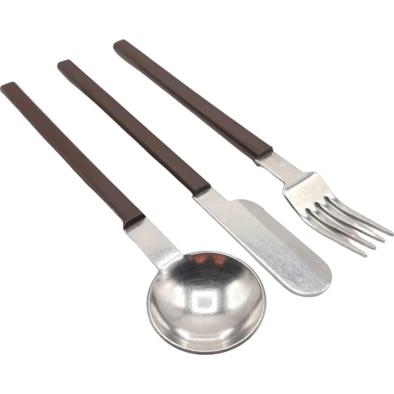 Pamono Concorde Cutlery attributed to Raymond Loewy for Air France, 1970s, Set of 36> Cutlery & Serving Utensils