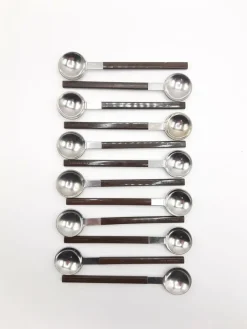 Pamono Concorde Cutlery attributed to Raymond Loewy for Air France, 1970s, Set of 36><noscript><img width=