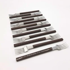 Pamono Concorde Cutlery attributed to Raymond Loewy for Air France, 1970s, Set of 36><noscript><img width=