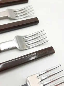 Pamono Concorde Cutlery attributed to Raymond Loewy for Air France, 1970s, Set of 36><noscript><img width=