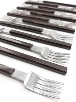 Pamono Concorde Cutlery attributed to Raymond Loewy for Air France, 1970s, Set of 36><noscript><img width=