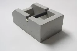 Pamono Concrete Espresso Knockbox by Ulf Neumann for Rohes Wohnen, 2018> Trunks, Crates & Baskets