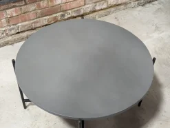 Best Pamono Concrete Top Round Outdoor Table