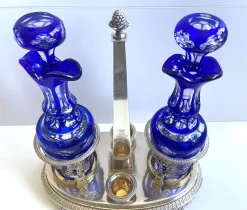 Pamono Condiment Holder in Silver, 1800> Dinnerware Accessories