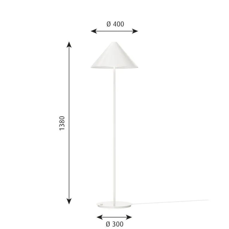 Pamono Cone Floor Lamp by Louis Poulsen> Floor Lamps