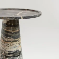 Pamono Cone Side Table in Picasso Marble from Kiwano Concept> Tables