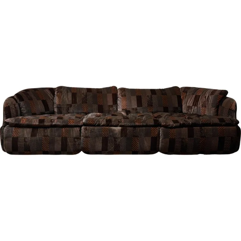 Hot Pamono Confidential 3-Seater Sofa, 2-Seater Sofa and Lounge Chair attributed to Alberto Rosselli for Saporiti, 1970s, Set of 3