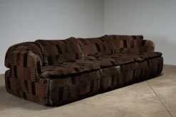 Hot Pamono Confidential 3-Seater Sofa, 2-Seater Sofa and Lounge Chair attributed to Alberto Rosselli for Saporiti, 1970s, Set of 3