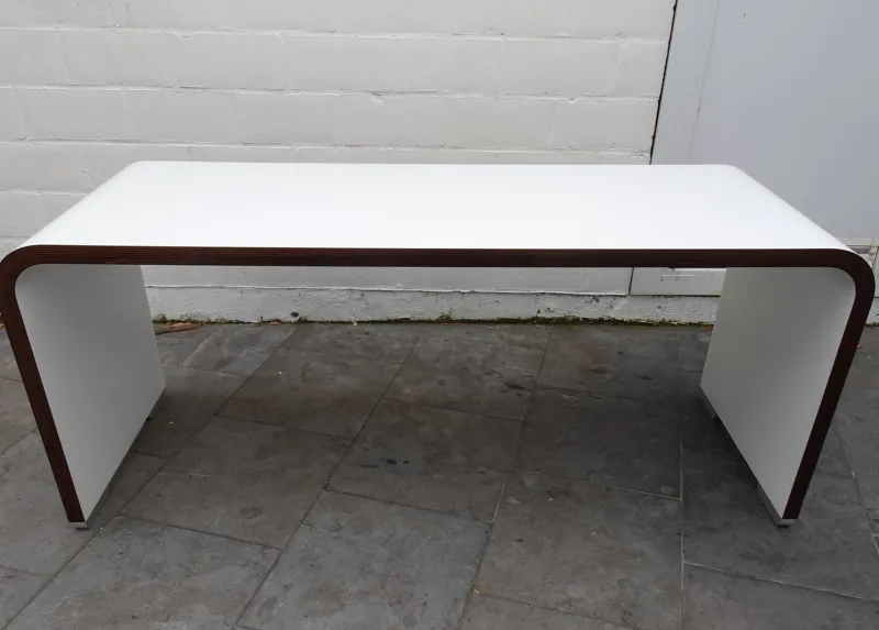 Outlet Pamono Console / Side Desk Produced attributed to the Belgian Company Bergwood, 1970s, attributed to Jules Wabbes