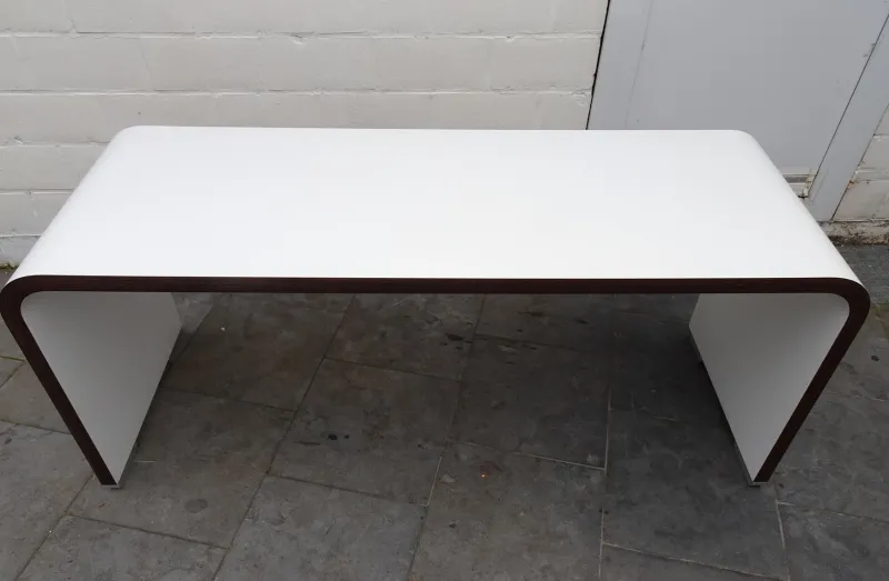 Outlet Pamono Console / Side Desk Produced attributed to the Belgian Company Bergwood, 1970s, attributed to Jules Wabbes