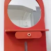 Pamono Console Mirror from Fratelli Sbrilli, 1980s> Mirrors